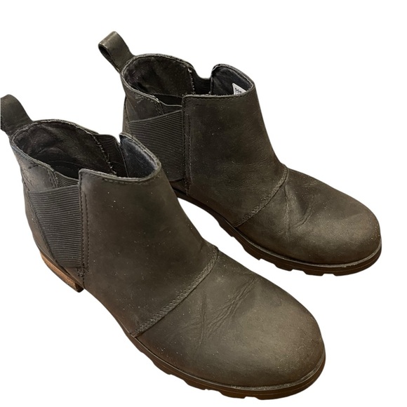 Sorel Black Ankle Boots - Waterproof - Picture 2 of 7